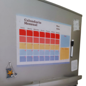 Calendario Imantado Personalizado 25 x 37 cm para Heladera – con Marcador